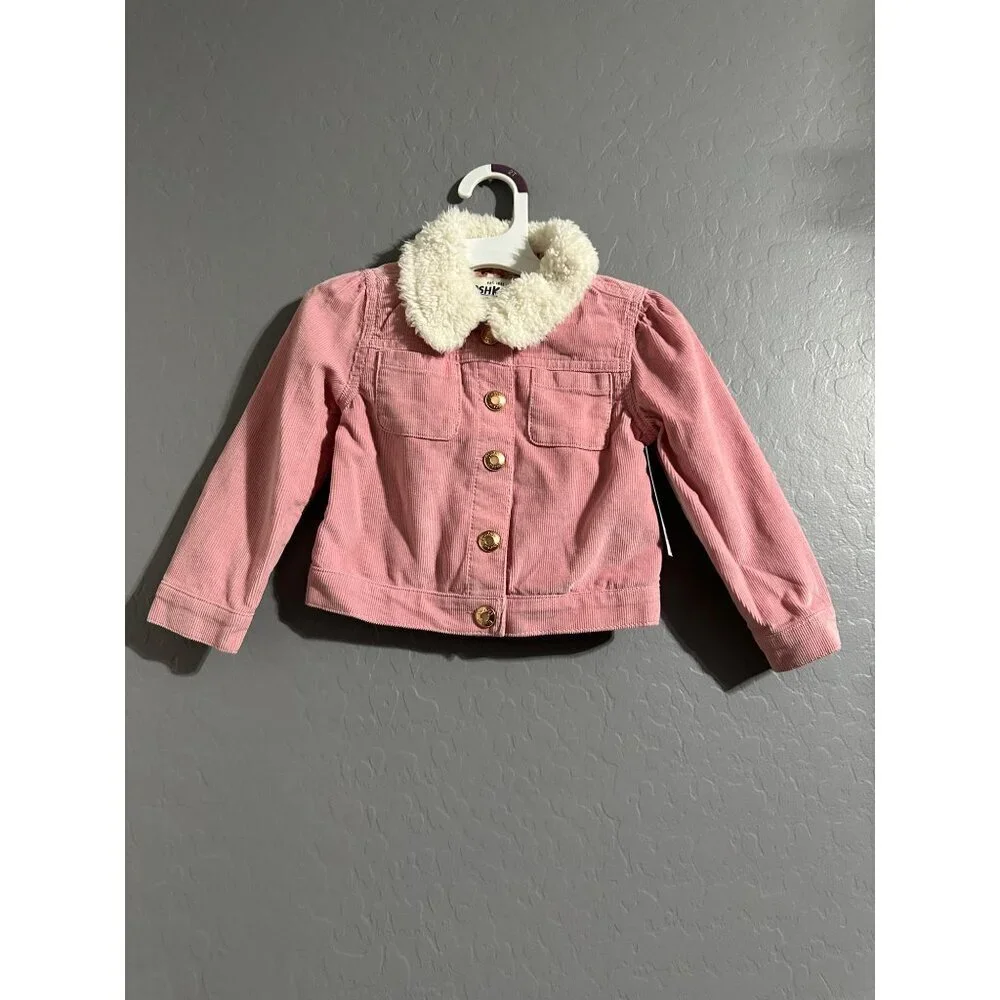 Oshkosh Toddler Girl's Tucker Jacket size 2T NWT